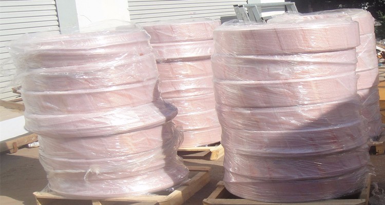 C10100 C11000 C12000 AC Copper Pancake tubing / AC Copper Pipe