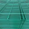 Buy cheap Galvanized PVC Coated Euro Wire Mesh Fence 3mm - 6mm Corrosion Resistance from wholesalers