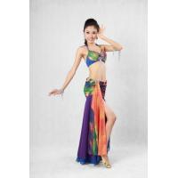 Buy cheap 3pcs Elegant Tie Died Chiffon Belly Dance Costume Belly Dance Dresses Stage product