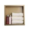 Buy cheap 12in Width Rectangle Chrome Niche Bathroom Cabinets For Vanity from wholesalers