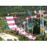 Buy cheap Giant Boomerang Water Slide For Family / Outdoor Water Park Equipment from wholesalers