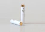 10ml 20ml white color travel luxury refillable perfume atomiser spray bottle