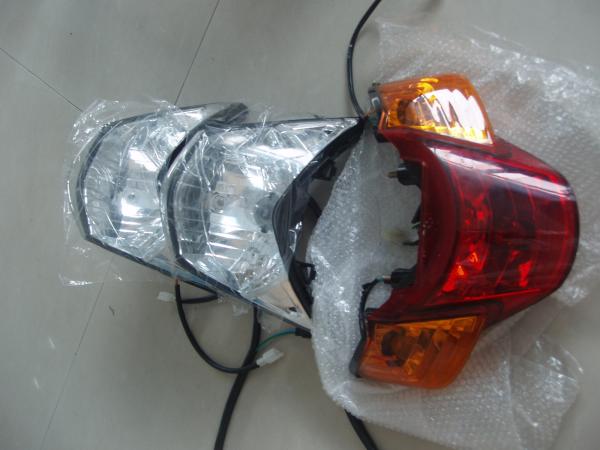Buy cheap CBF150 Red Black Yellow White Blue Grimace headlights from wholesalers