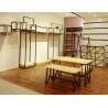 Buy cheap Durable Lady'S Clothing Display Racks Shop Clothes Rack Fashionable Design from wholesalers