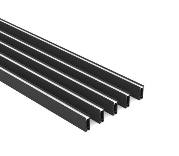 Buy cheap Anodized 9.8*44.3mm Slim Aluminium Profile Indoor Suspended from wholesalers