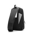Black Gray 5L Shoulder Crossbody Mens Chest Sling Bag 0.53KG