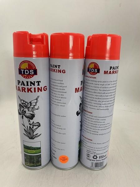 Buy cheap Customized 650ml Aerosol Spray Paint Fast Dring Line Marking Paint from wholesalers