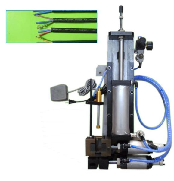 Buy cheap Pneumatic Multi Core Wire Stripping Machine LM-330 from wholesalers
