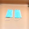 Buy cheap Non Woven 3 Ply Disposable Breathing Mask Face Protection Blue Color Customized from wholesalers