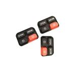 High Conductivity Conductive Rubber Buttons Low Contact Resistance