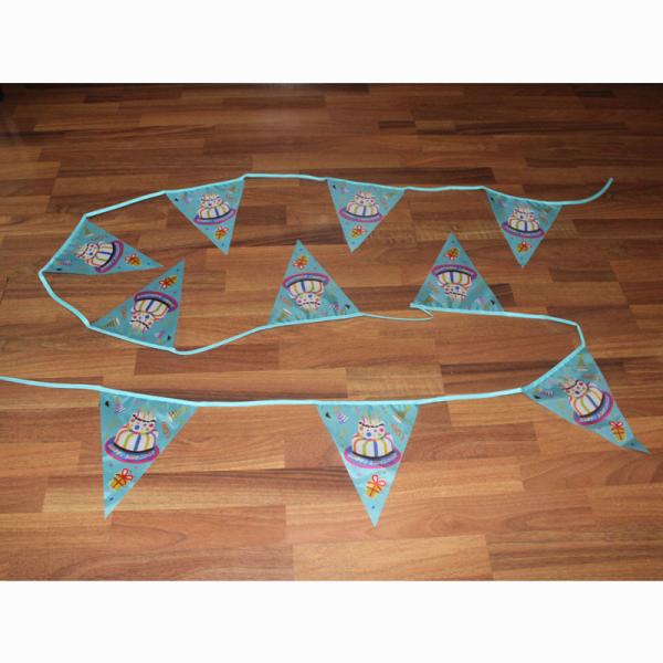 Buy cheap Happy Birthday Triangle Flag Bunting Birthday Cake from wholesalers