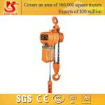 electric 0.5 ton chain block hoist with trolley