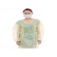 Buy cheap Waterproof Transparent Medical Disposable Gowns Outdoor For Adult , 0.017mm product