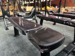Flat Bench Steel Weight Training Equipment With Plate Foldable Barbell For Home