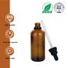 Buy cheap 100ml Glass Cosmetic Dropper Bottles Essential Oil Clear Brown Glass Bottles from wholesalers