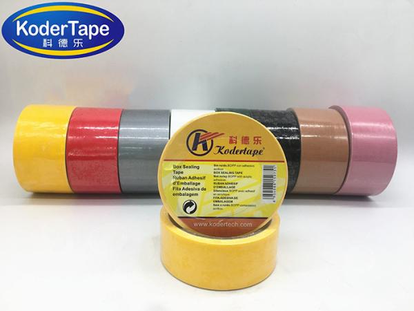 Buy cheap Hot Melt High Tensile Strength 290 Micron Duct Masking Tape from wholesalers
