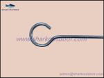 Round head steel wire tent pegs