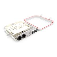 Buy cheap Waterproof Fiber Optic Distribution Box , Lockable 2 Port Fiber Termination Box product