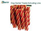 Beef Flavor Natural Twisted Sticks Dog Food Extruder Machines Dental Treats