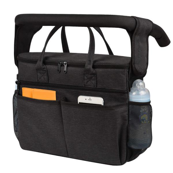 Buy cheap 3 Ways Use Baby Stroller Organizer Bag Handbag 38*28*10cm from wholesalers