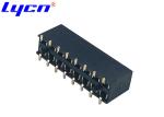 Buy cheap 1.27mm Double Row Female Header PA6T Insulator Material UL94V-0 Black from wholesalers