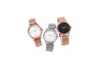 Stones Mesh Band Stainless Steel Ladies Watch With 30M Water Resistant