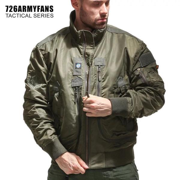Buy cheap Zipper Heavy Winter Jacket Causal Bomber Mens Varsity Jacket from wholesalers