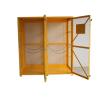 Buy cheap Expanded Metal Oxygen Cylinder Storage Cages , Twin Door Gas Can Storage Cabinet from wholesalers