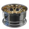 Buy cheap High Polish Lips 2 Piece Forged Wheels Rim For Audi RS6 20inch Brush Gold from wholesalers