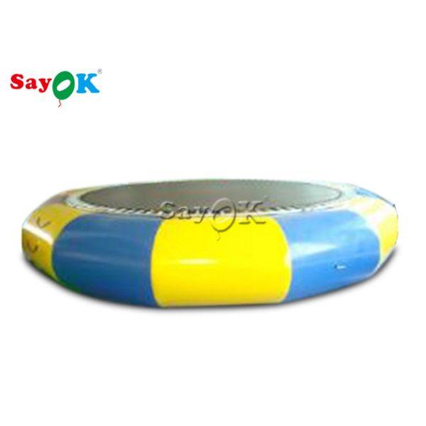 Buy cheap Baby Inflatable Water Trampoline / Durable Inflatable Aquatic Trampoline from wholesalers