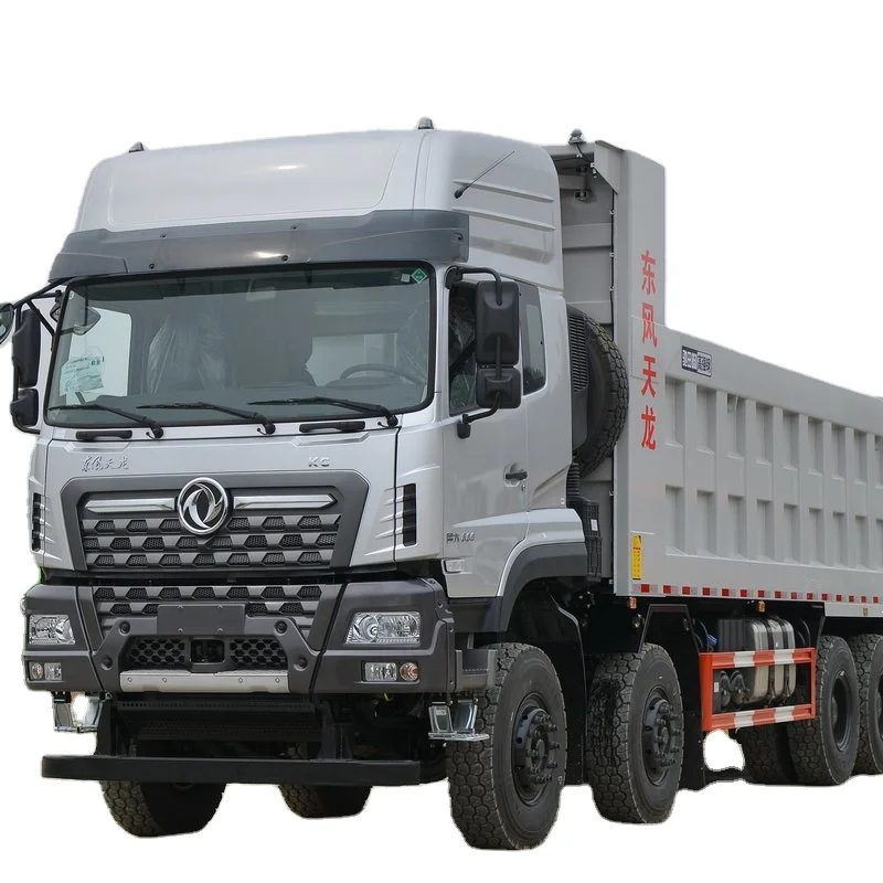 ABS-Equipped 35t Payload Heavy Duty 8x4 12 Wheel LHD Dump Truck for Construction