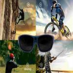 1080P HD Camera Glasses Sport Video Sunglasses DVR Eyewear Up To 30FPS 64GB