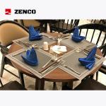 Durable And Moisture Resistant Hotel Restaurant Furniture Set With Natural