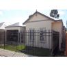 Buy cheap Black Spear Top 7ftx8ft Steel Tubular Fencing For Villas from wholesalers