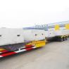Buy cheap 60ton 70ton 80tons Lowbed Semi Detachable Lowboy Trailer with Duel Line Brake System from wholesalers