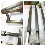door pull handle glass door pull handle stainless steel handle satin finish