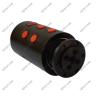 Buy cheap 5 passages carbon steel material NPT 1/2'' high pressure rotary union for wood chipper from wholesalers