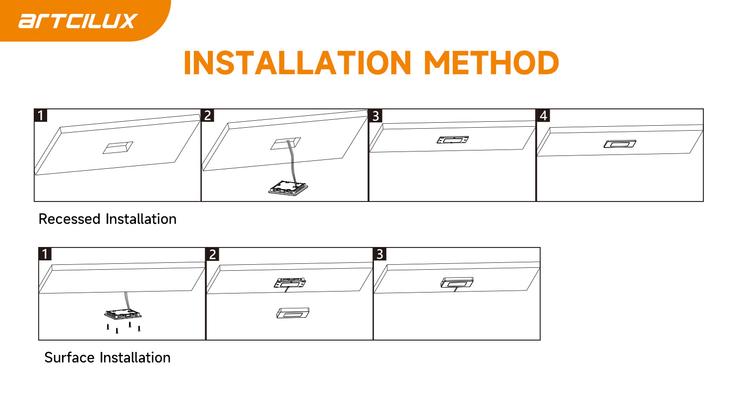 Replaceable Cover Under Cabinet LED Spotlights DC12V In Bedroom / Kitchen