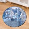 Buy cheap Modern Minimalist Printed Chair Floor Mat Round Office Computer Floor Mat from wholesalers