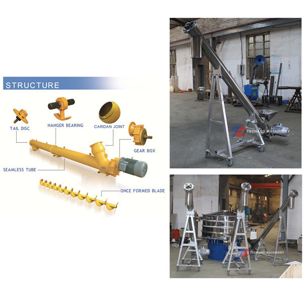 Buy cheap Carbon Steel Sawdust Screw Conveyor Feeder from wholesalers