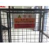 Buy cheap Multi Colors Flammable Storage Cage , Gas Bottle Safety Cages Removable from wholesalers