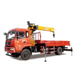 2280-5100mm Span Truck Mounted Crane With MOOG Hydraulic Cylinder And 6 Tons Max