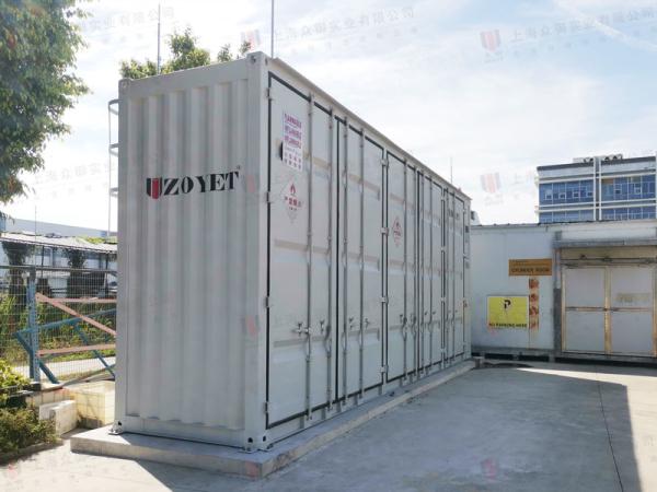 Buy cheap 40 Ft Box Type Bitumen Tank Container Asphalt Container from wholesalers