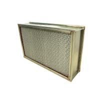 Buy cheap 250℃ Industrial HEPA Filter Stainless Steel High Temperature Resistant H13 H14 product