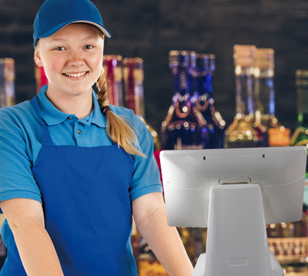 Modern Cash Registers 15 inch Capacitive Screen POS System for Electronic POS Terminal
