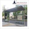 Buy cheap Storage Battery AC220V H1.28M Aluminum Bus Shelter from wholesalers