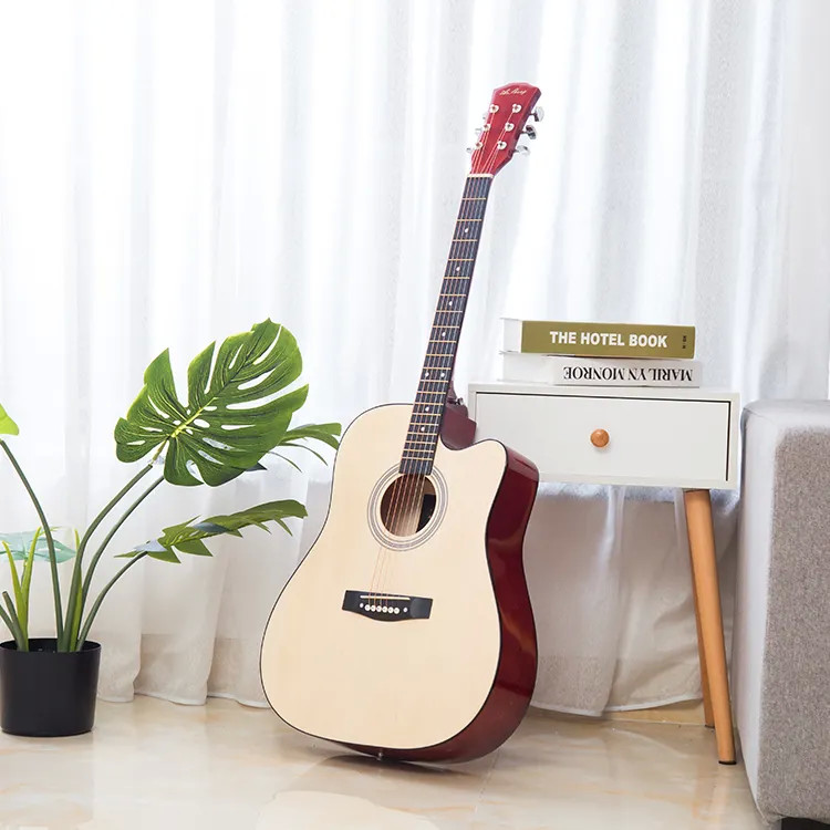 41 Inch Wood Guitar With Case and Accessories for Kids/Boys/Girls/Teens/Beginners