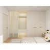 Buy cheap Modern Custom Clothes Organizer Storage Closet Cabinet Glass Door Wood Walk In Wardrobe from wholesalers