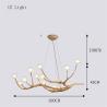 Buy cheap Living room Bedroom Wooden Tree Branch decorative lustre pendant home Chandelier lighting( WH-CI-107) from wholesalers