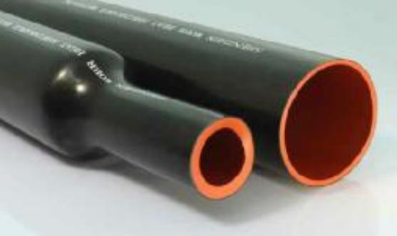 Heat Shrink Semi Conductive / Insulation Dual Layer Tube For MV Cable Joints Up